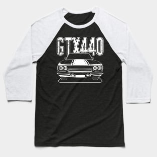 GTX 440 (White Print) Baseball T-Shirt